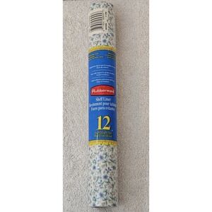 New Vintage Rubbermaid Shelf Drawer Liner Easy Lite Adhesive Villa Flora